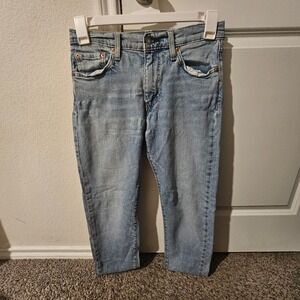 Levi's Premium 512 Slim Taper Jeans Mens W30 L32 Light Wash Denim